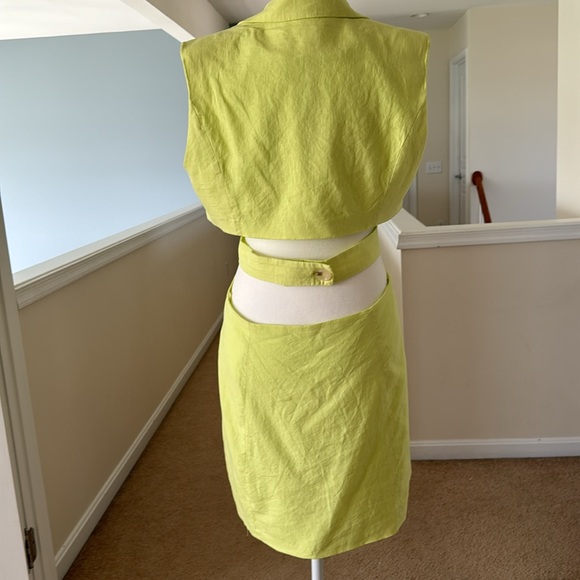 Steve Madden Evan Cutout Mini Shirt Dress - Picture 7 of 8